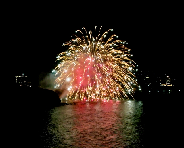 花火大会などイベントで活用するドローン撮影